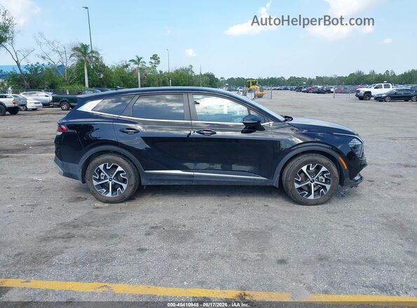 5XYK33DF9SG283768 2025 KIA SPORTAGE Black Vista interior trasera