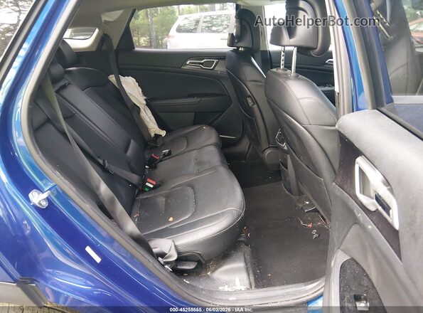 5XYK3CDF3RG148697 2024 KIA SPORTAGE Blue VIN կոդի պիտակի տեսք