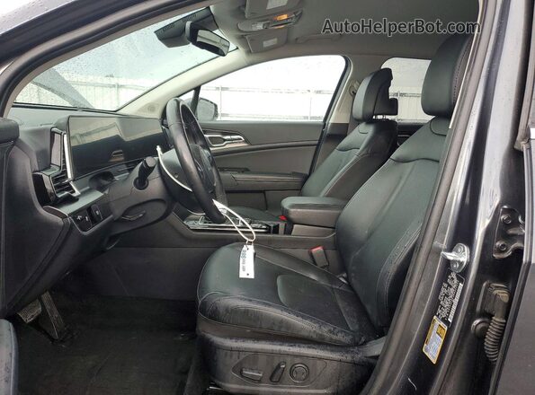 5XYK3CDF3RG222622 2024 KIA SPORTAGE Gray Front interior view