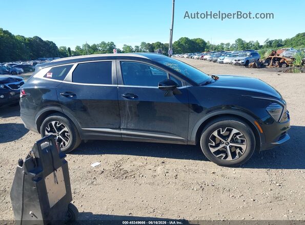 5XYK3CDF5RG148961 2024 KIA SPORTAGE Black Widok wnętrza z tyłu