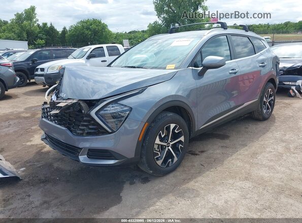 5XYK3CDF7SG247433 2025 KIA SPORTAGE Gray Vista tres cuartos delantera izquierda