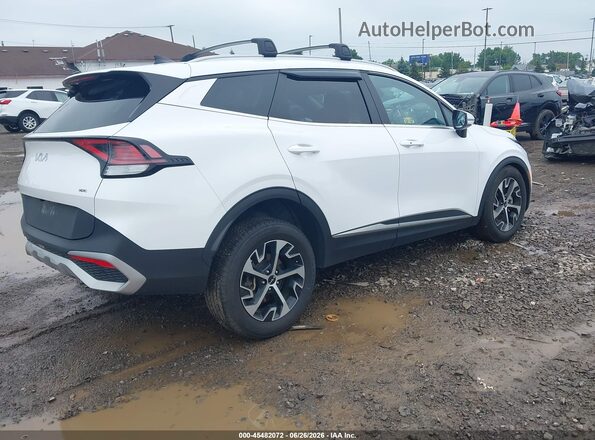 5XYK3CDFXRG145215 2024 KIA SPORTAGE White Rear right