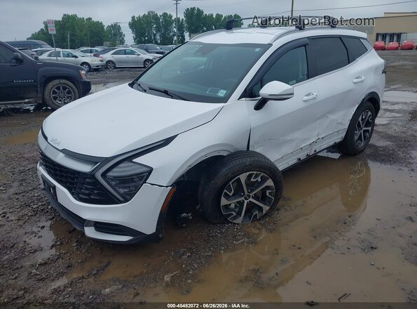 5XYK3CDFXRG145215 2024 KIA SPORTAGE White Front left
