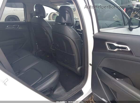 5XYK3CDFXRG145215 2024 KIA SPORTAGE White VIN sticker view