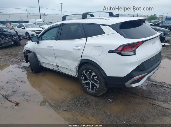 5XYK3CDFXRG145215 2024 KIA SPORTAGE White Rear left