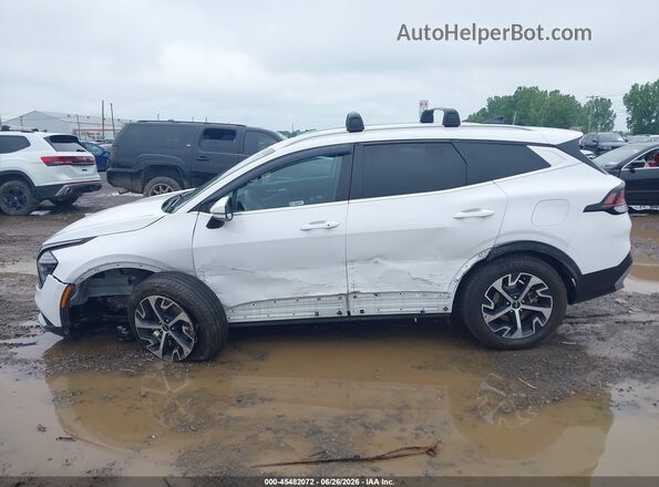 5XYK3CDFXRG145215 2024 KIA SPORTAGE White 360 interior view