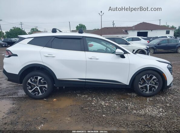 5XYK3CDFXRG145215 2024 KIA SPORTAGE White Rear interior view