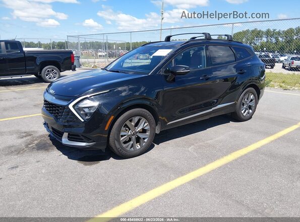 5XYK43AF1PG061881 2023 KIA SPORTAGE Черный Передняя левая четверть