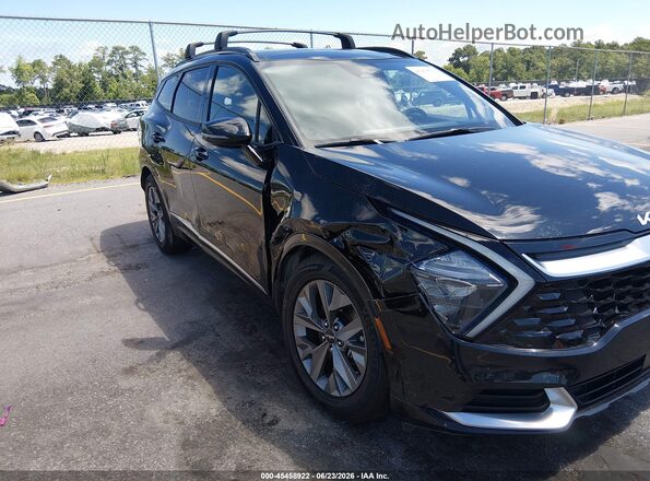 5XYK43AF1PG061881 2023 KIA SPORTAGE Черный Вид спереди
