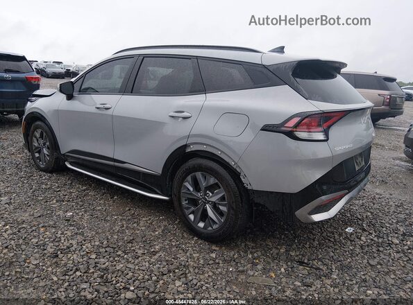 5XYK43AF5PG129146 2023 KIA SPORTAGE Silver Задня ліва чверть