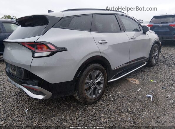 5XYK43AF5PG129146 2023 KIA SPORTAGE Silver Задня права чверть