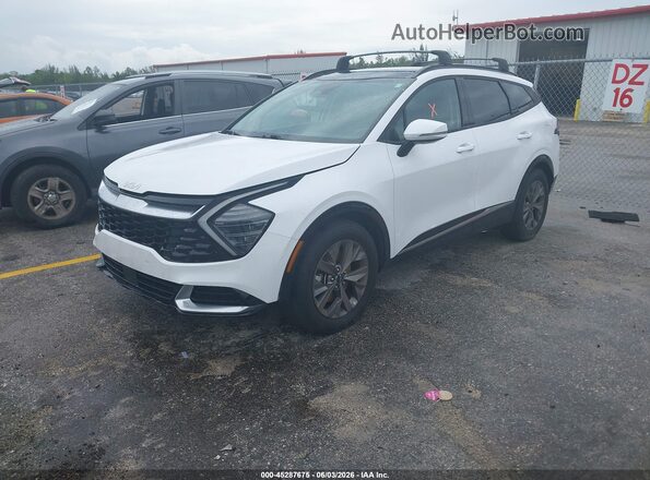 5XYK43DF2RG203024 2024 KIA SPORTAGE Белый Передняя левая четверть