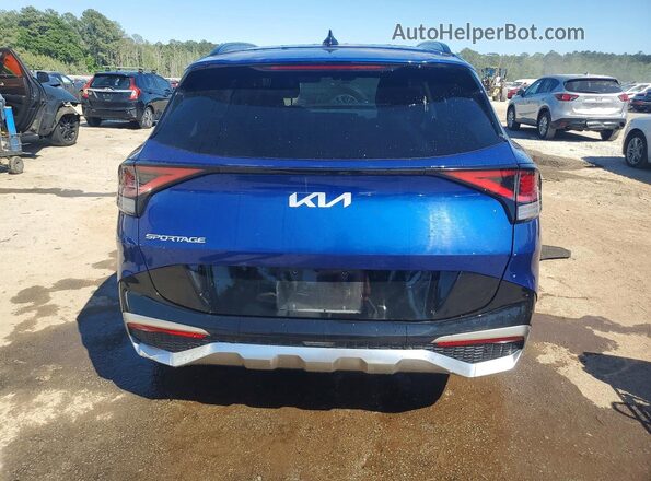 5XYK43DF4RG229236 2024 KIA SPORTAGE Blue Հետևի տեսք