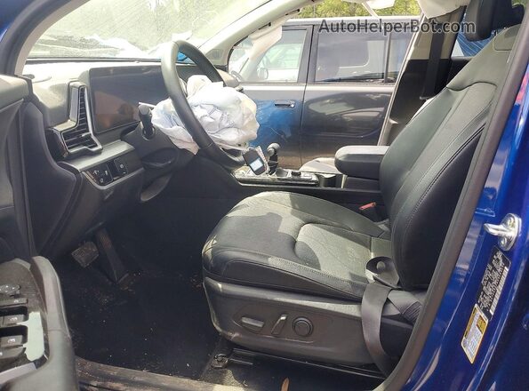 5XYK43DF4RG229236 2024 KIA SPORTAGE Blue Սալոնի դիմացի տեսք