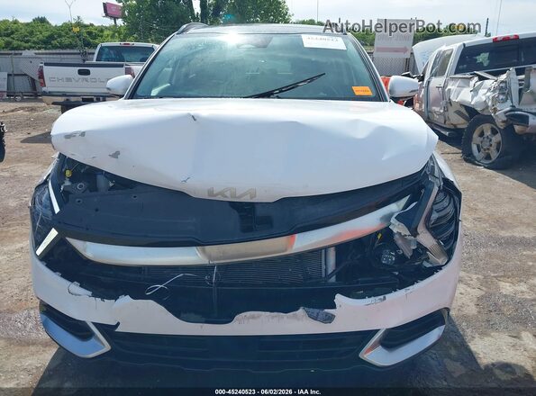 5XYK43DF8SG242576 2025 KIA SPORTAGE White Vista frontal