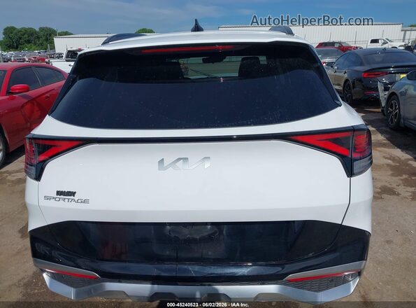 5XYK43DF8SG242576 2025 KIA SPORTAGE White 
