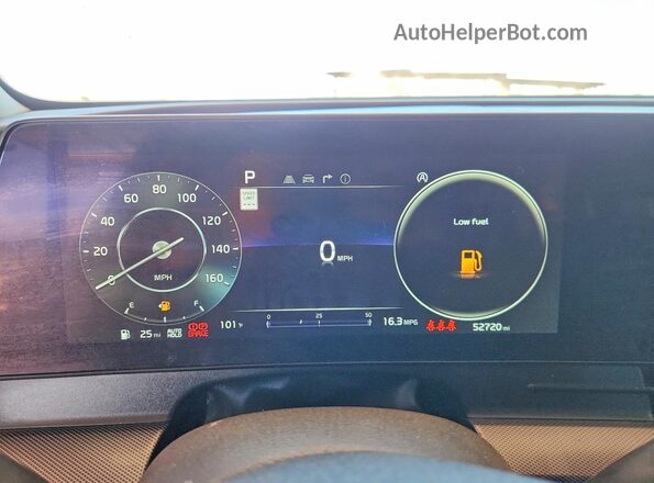 5XYK43DF9RG225473 2024 KIA SPORTAGE White Սարքավորումների վահանակի տեսք