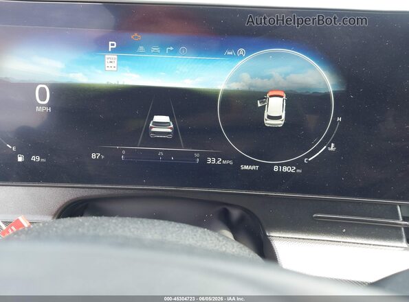 5XYK53AF0PG042591 2023 KIA SPORTAGE Синий Вид задних сидений