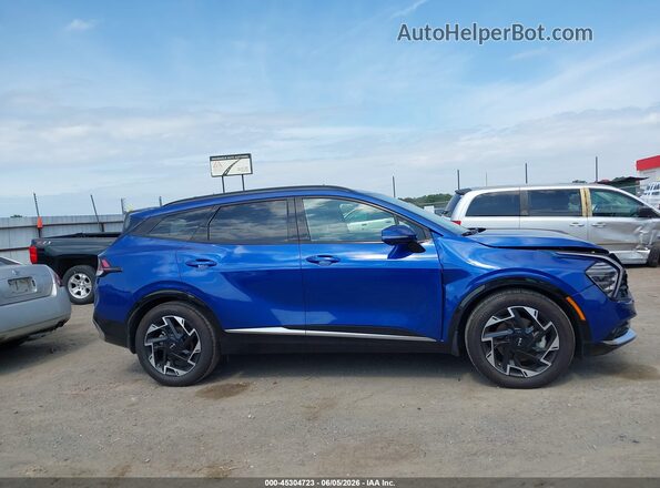 5XYK53AF0PG042591 2023 KIA SPORTAGE Синий Вид задней части салона