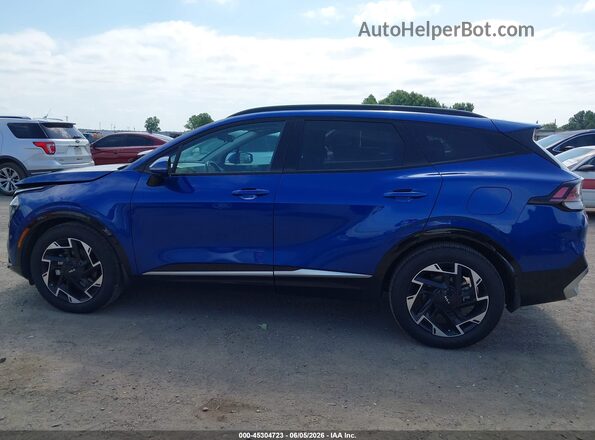5XYK53AF0PG042591 2023 KIA SPORTAGE Синий Панорамный вид салона 360°