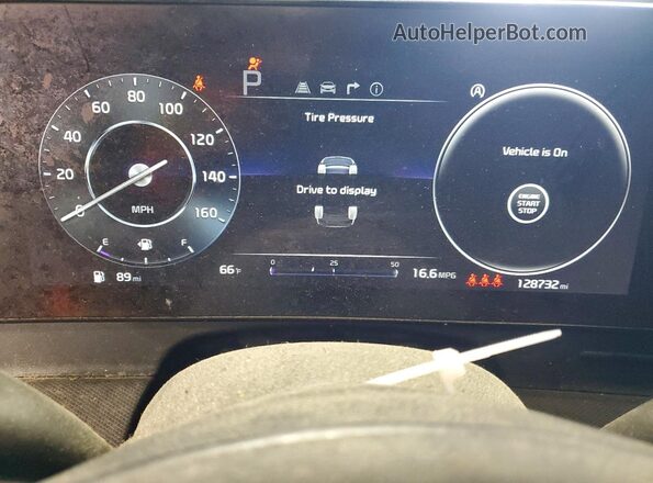 5XYK53AF0PG045829 2023 KIA SPORTAGE Gray Widok zestawu wskaźników