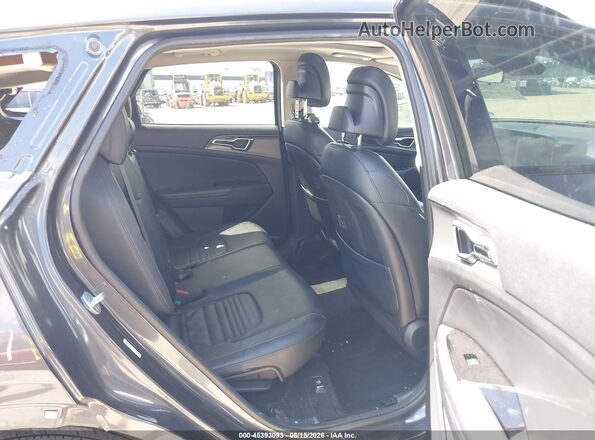 5XYK53AF1PG044740 2023 KIA SPORTAGE Gray Widok naklejki z numerem VIN