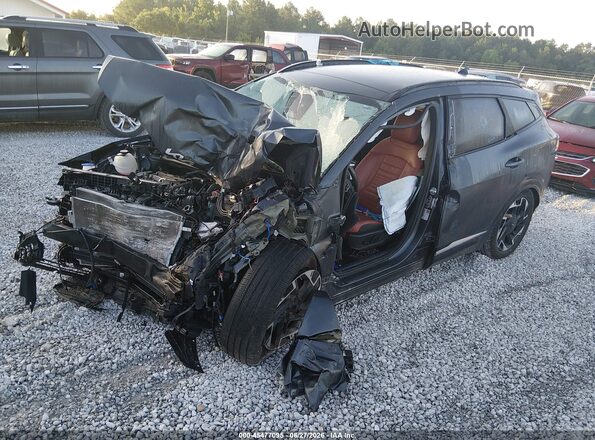 5XYK53AF2PG029812 2023 KIA SPORTAGE Gray Առջևի ձախ երեք քառորդ տեսարան