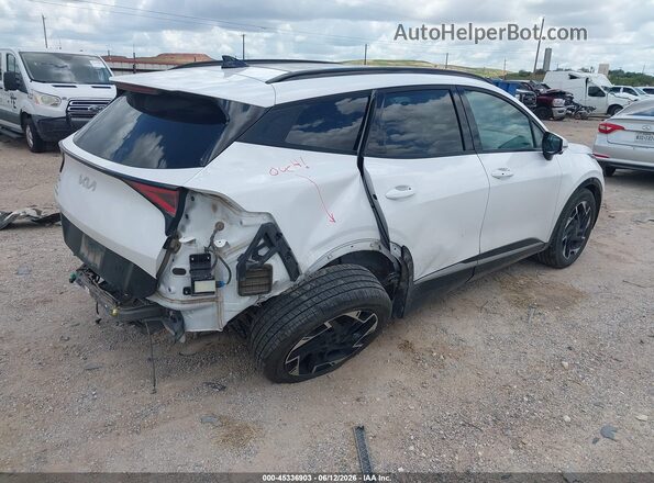 5XYK53AF6PG099913 2023 KIA SPORTAGE White Trasero derecho