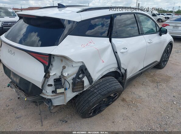 5XYK53AF6PG099913 2023 KIA SPORTAGE White Vista frontal