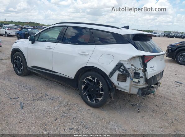5XYK53AF6PG099913 2023 KIA SPORTAGE White Trasero izquierdo