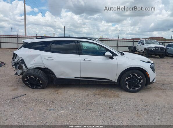 5XYK53AF6PG099913 2023 KIA SPORTAGE White Vista interior de 360 grados