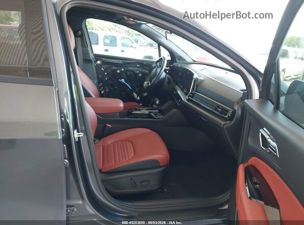 5XYK53AF8PG104318 2023 KIA SPORTAGE Gray Սալոնի դիմացի տեսք