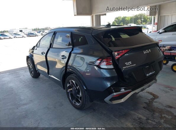5XYK53AF8PG104318 2023 KIA SPORTAGE Gray Հետևի ձախ