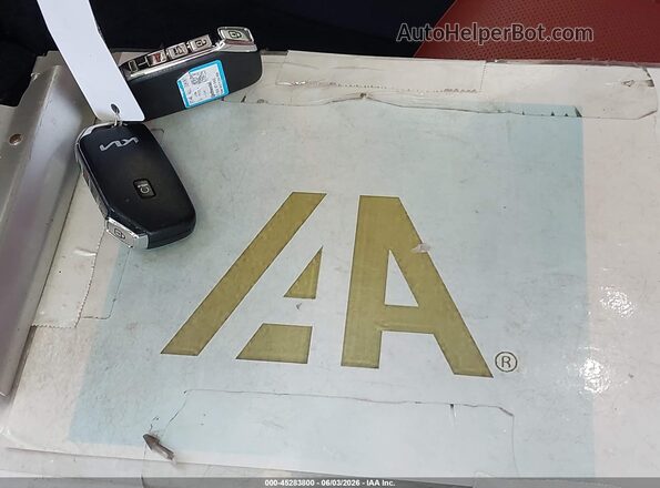 5XYK53AF8PG104318 2023 KIA SPORTAGE Gray Առջևի վահանակի տեսք