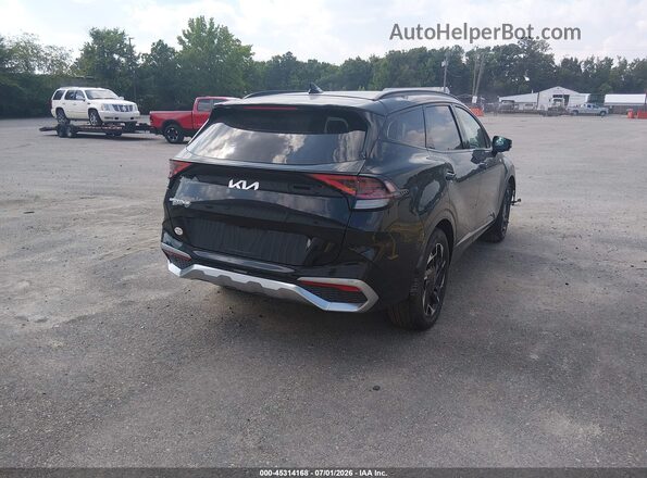 5XYK53DF0RG232695 2024 KIA SPORTAGE Black Rear right