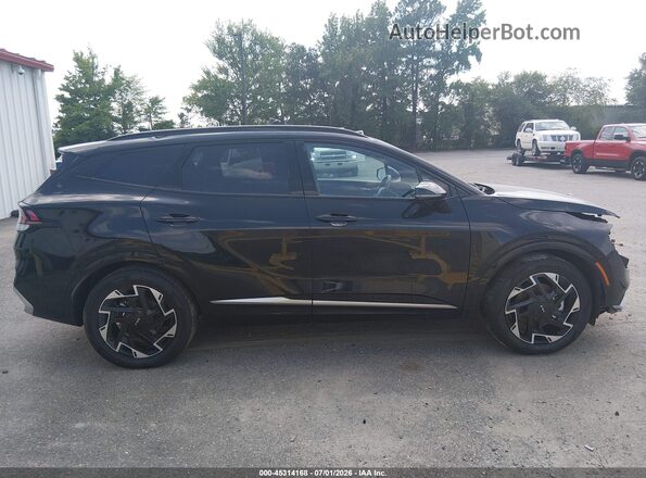 5XYK53DF0RG232695 2024 KIA SPORTAGE Black Rear interior view