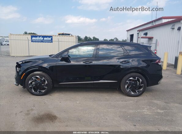 5XYK53DF0RG232695 2024 KIA SPORTAGE Black 360 interior view