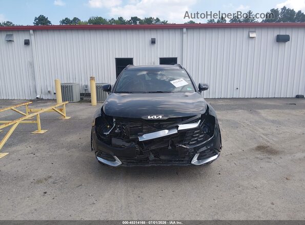 5XYK53DF0RG232695 2024 KIA SPORTAGE Black Instrument cluster view
