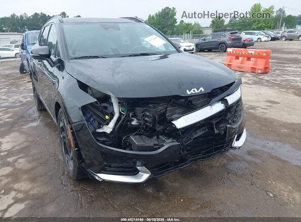 5XYK53DF0RG232695 2024 KIA SPORTAGE Black Front view