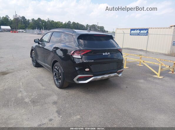5XYK53DF0RG232695 2024 KIA SPORTAGE Black Rear left