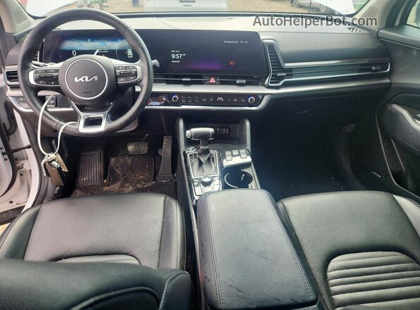 5XYK53DF1RG146490 2024 KIA SPORTAGE White Vista del salpicadero