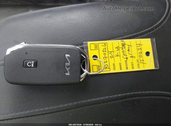 5XYK53DF3RG150234 2024 KIA SPORTAGE Gray Widok deski rozdzielczej