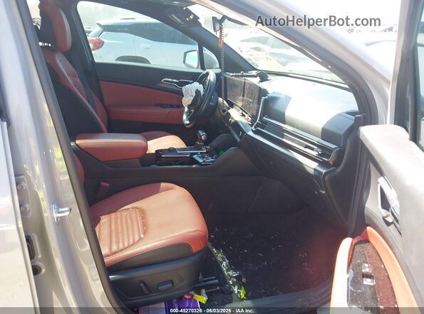 5XYK53DF3RG150234 2024 KIA SPORTAGE Gray Widok wnętrza z przodu