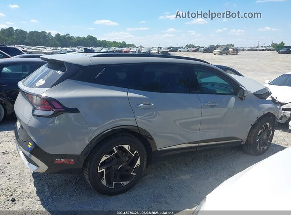 5XYK53DF3RG150234 2024 KIA SPORTAGE Gray Widok wnętrza 360 stopni