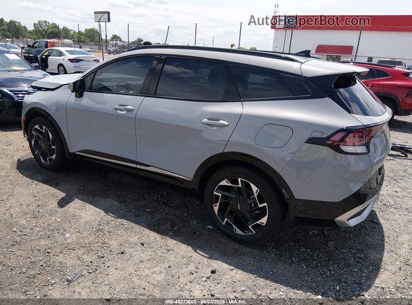 5XYK53DF4SG239817 2025 KIA SPORTAGE Gray Задня ліва чверть