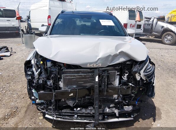 5XYK53DF4SG239817 2025 KIA SPORTAGE Gray Вид задньої частини салону