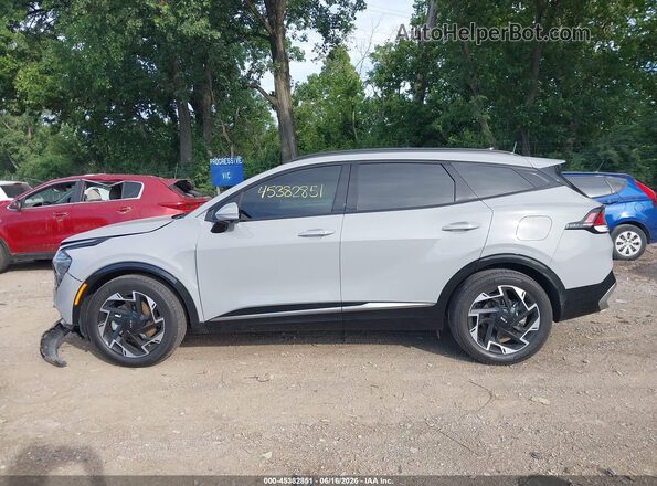 5XYK53DF4SG288371 2025 KIA SPORTAGE Gray Панорамний вид салону 360°