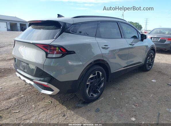 5XYK53DF4SG288371 2025 KIA SPORTAGE Gray Задня права чверть