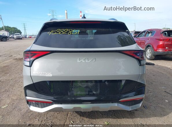 5XYK53DF4SG288371 2025 KIA SPORTAGE Gray 