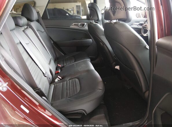 5XYK53DF6SG259485 2025 KIA SPORTAGE Red VIN sticker view